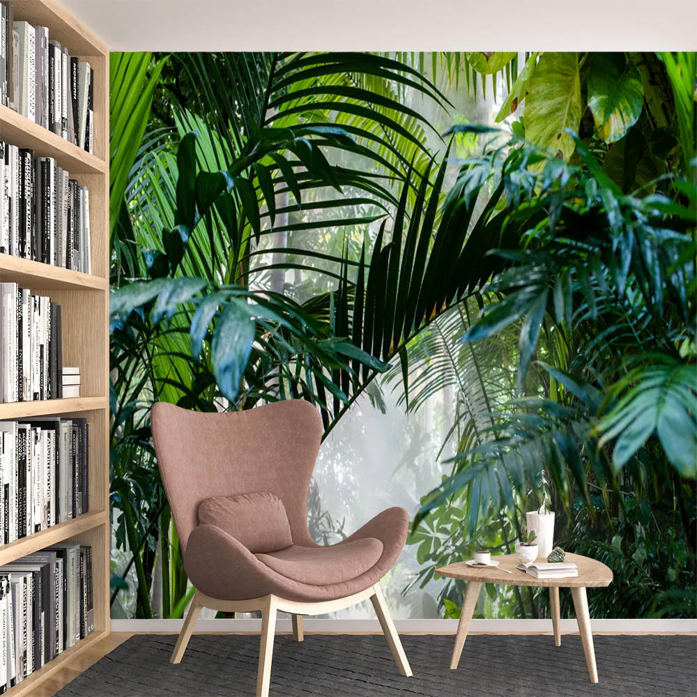 Decorar Con Papel Pintado Tropical