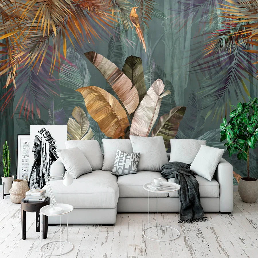 Mural Papel Pintado Tropical