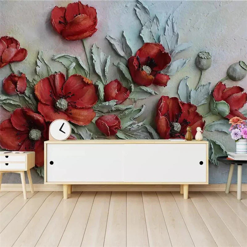 Papel De Flores