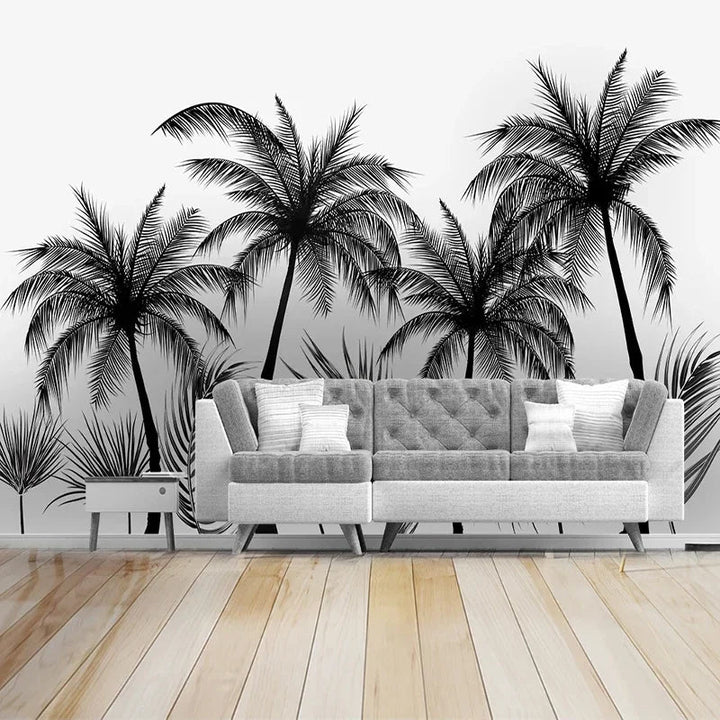 Papel Pintado De Palmera