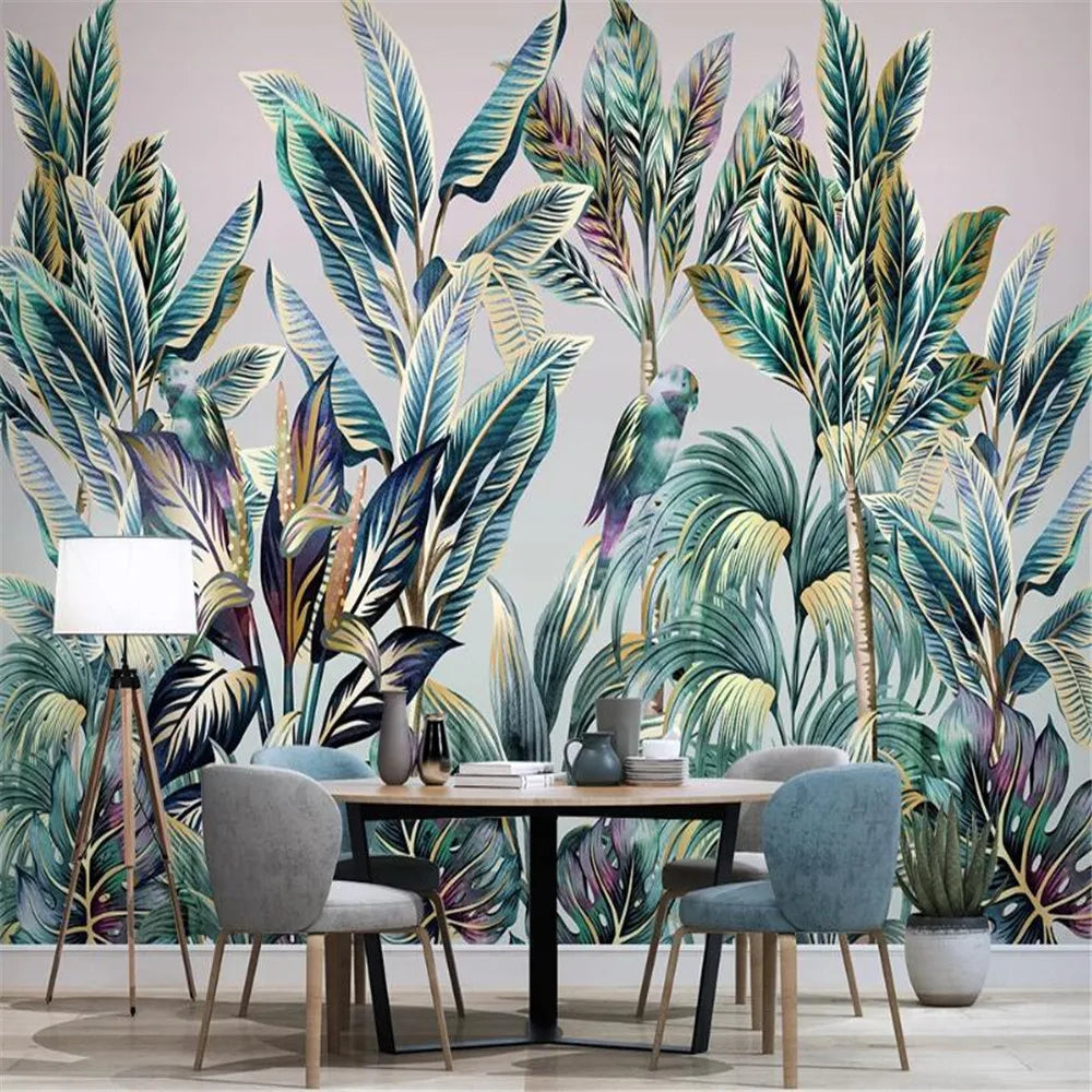 Papel Pintado De Tropical