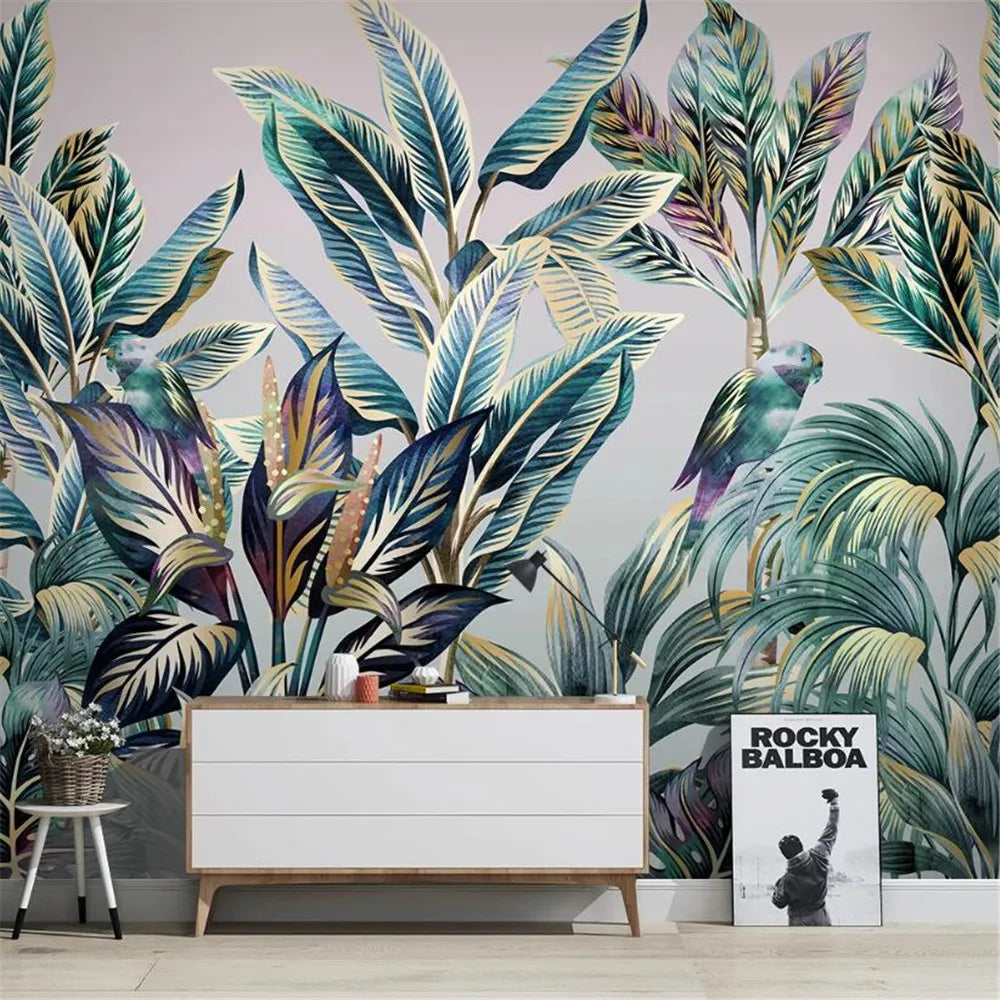 Papel Pintado De Tropical