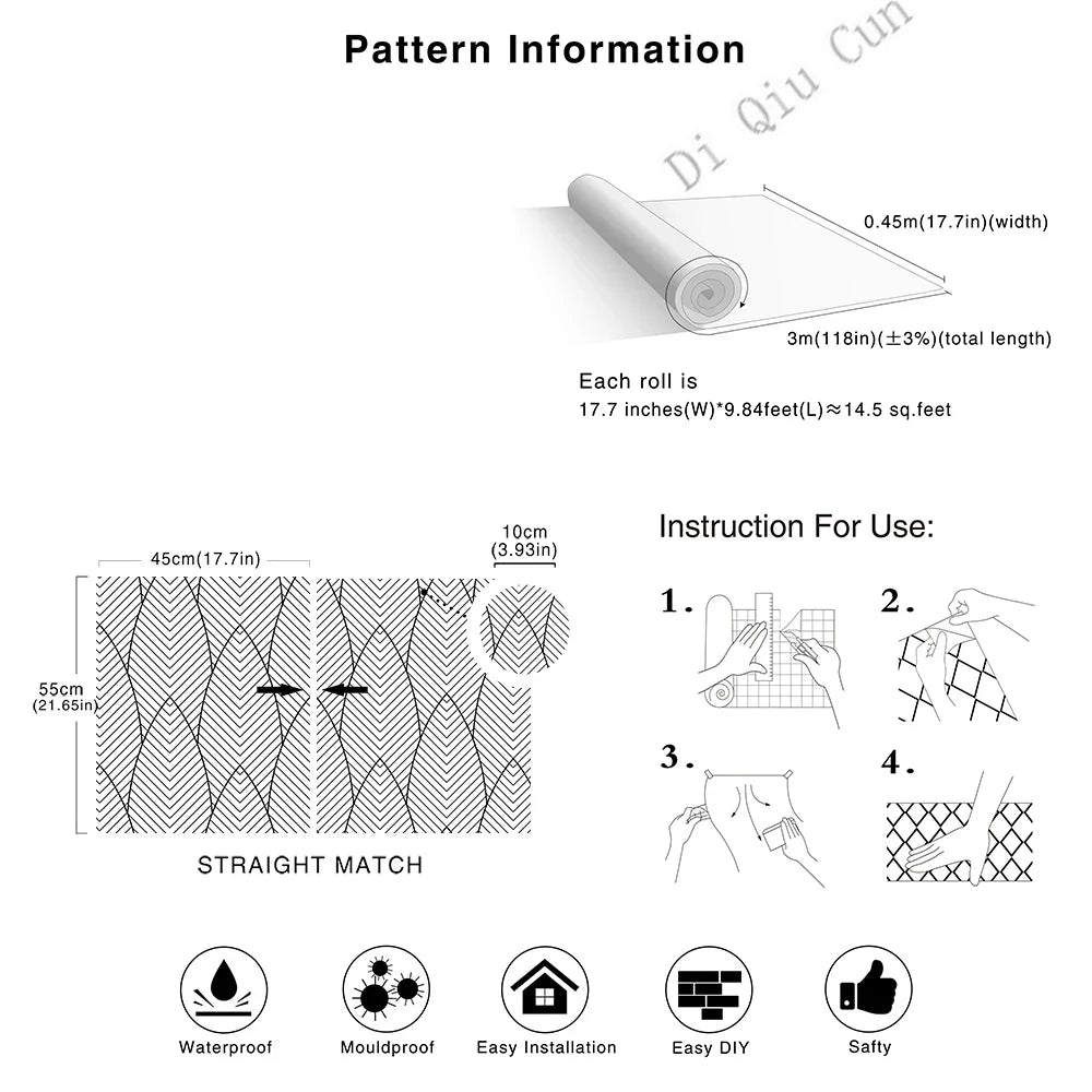 Papel Pintado Formas Geometricas