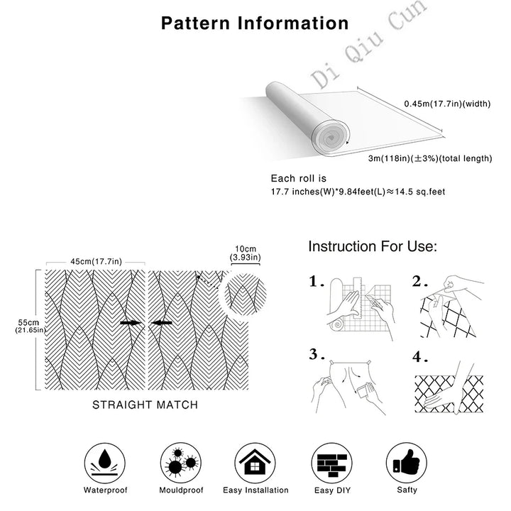 Papel Pintado Formas Geometricas