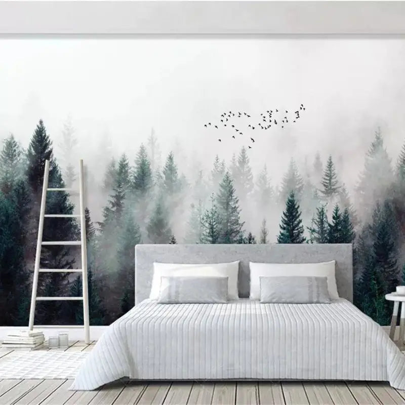 Papel Pintado Pared Bosque