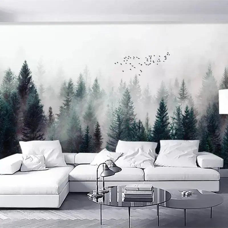 Papel Pintado Pared Bosque