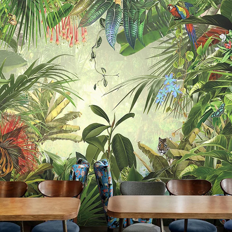 Papel Pintado Pared Tropical