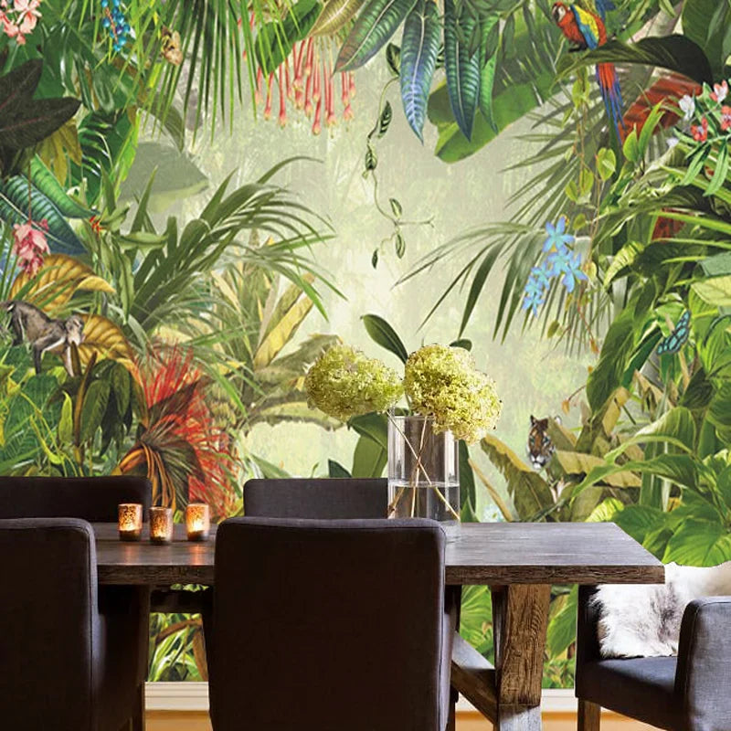 Papel Pintado Pared Tropical