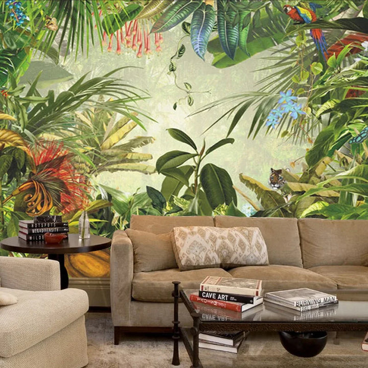 Papel Pintado Pared Tropical